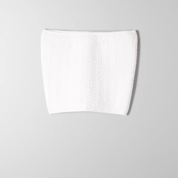 ARITZIA BABATON Essamba Tube Top, Size Small, White - Picture 5 of 5